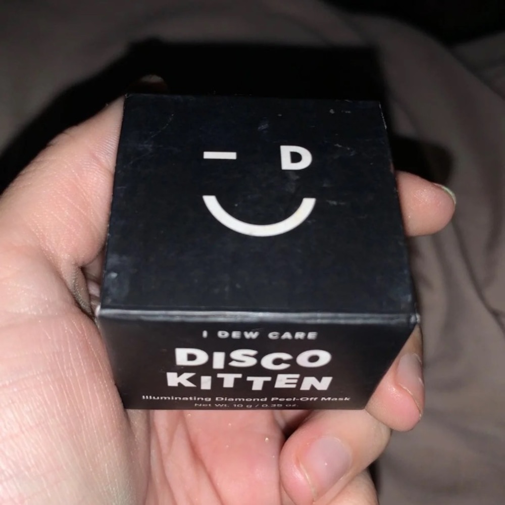 New Disco Kitten illuminating diamond peel mask